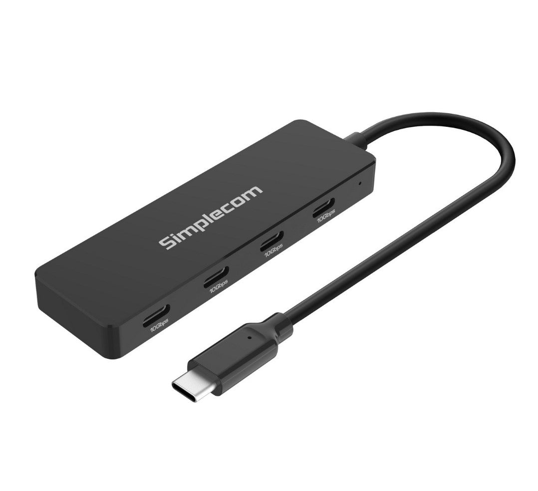 Simplecom CH384 USB-C to 4-Port USB-C Data Hub USB 3.2 Gen 2 10Gbps Simplecom CH384 USB-C to 4-Port USB-C Data Hub USB 3.2 Gen 2 10Gbps